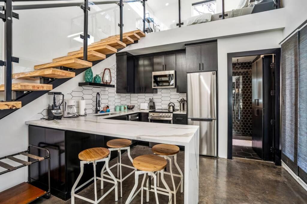 Quantum Tiny Loft At East End Revitalized Houston Kültér fotó