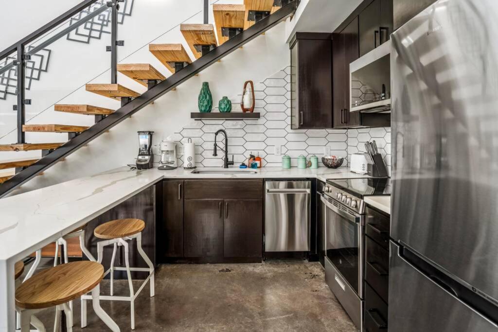 Quantum Tiny Loft At East End Revitalized Houston Kültér fotó